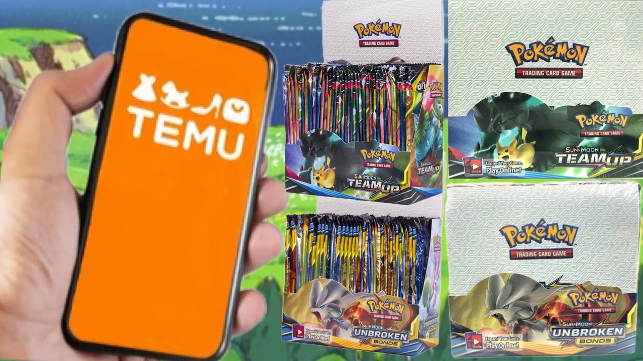 Pokemon Booster box from TEMU ?