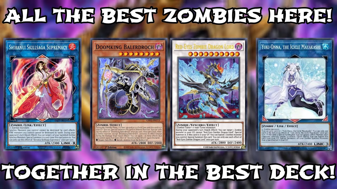 Yu-Gi-Oh! Duel Links || THE NEW TOP TIER DECK! INSANE ZOMBIES WITH MULTIPLE BANISH, NEGATIONS & MORE