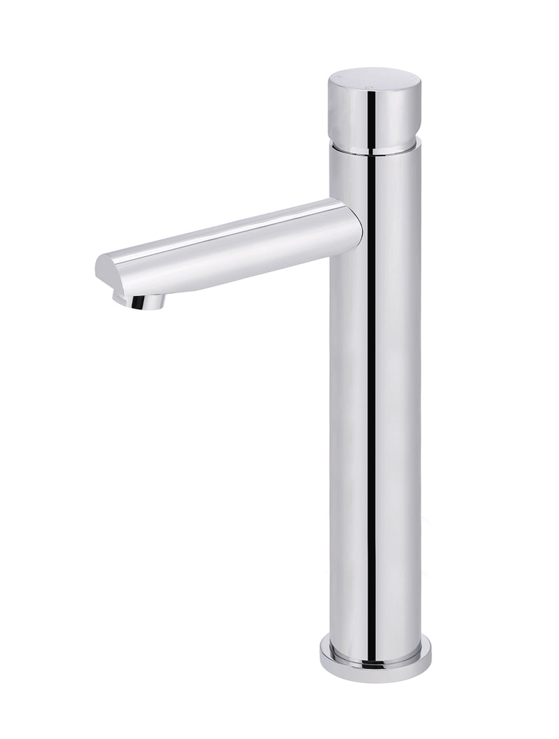 Meir Round Pinless Tall Basin Mixer - Polished Chrome
