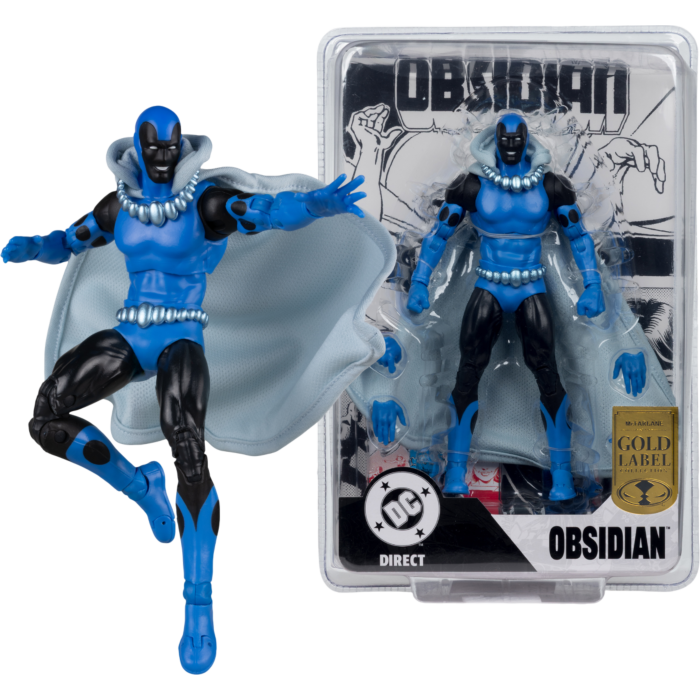 DC Comics -  Obsidian (Infinity Inc #16) Gold Label 7" Action Figure