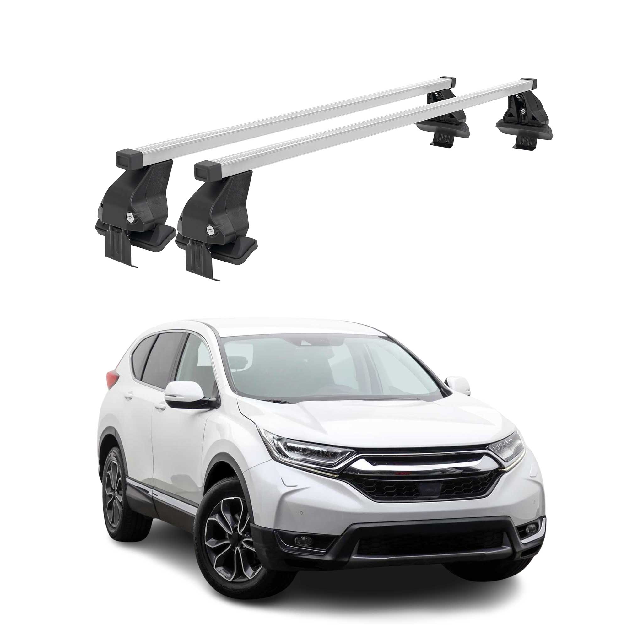 Barres de toit transversales pour Honda CR-V V 2017-2022 Gris