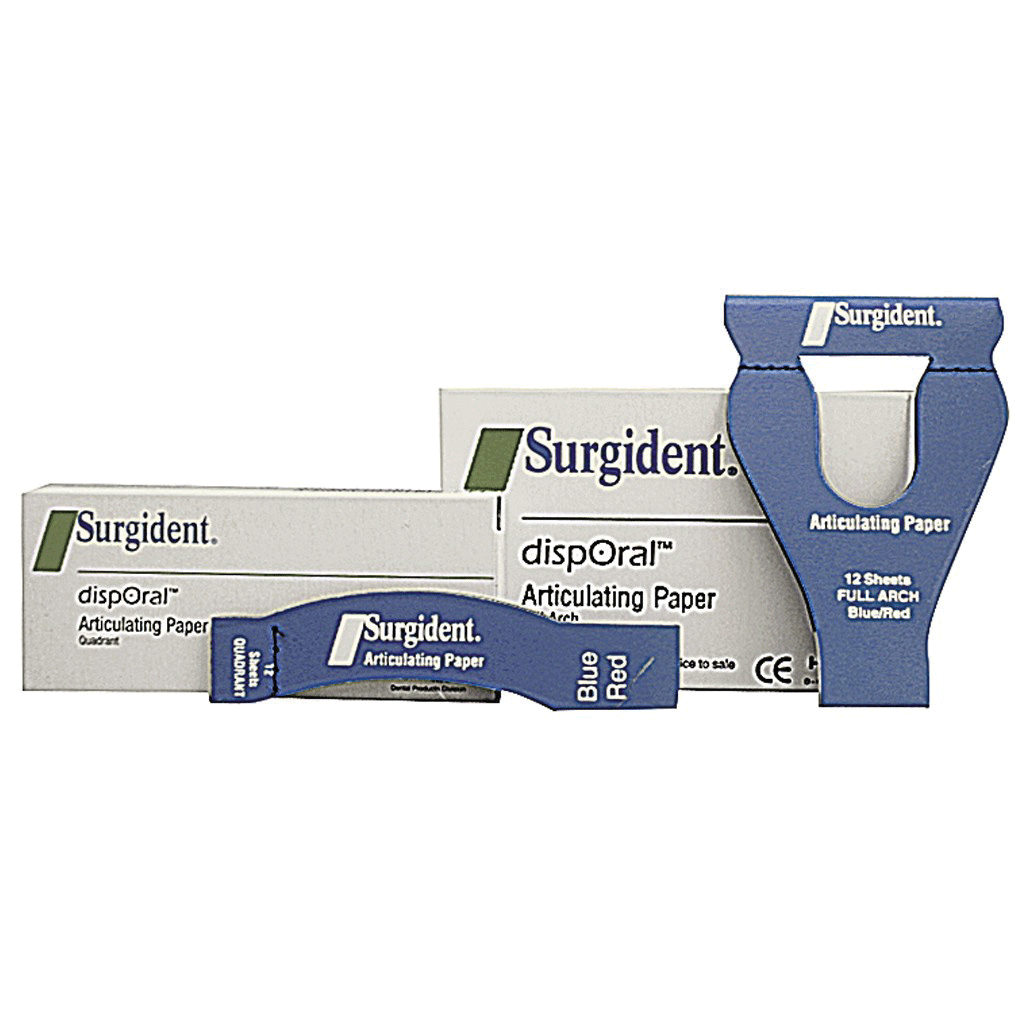 Surgident Articulating Paper Horseshoe Booklet 72 Sheets
