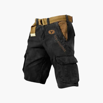 Men's Cargo Shorts with Belt | Multiple Pockets Hero