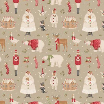 Merry Little Christmas - Winterfriends Clay - Tilda Quilting Cotton - homesewn