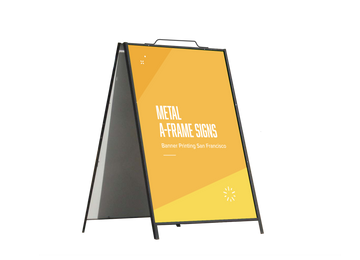 Metal A-Frame Signs