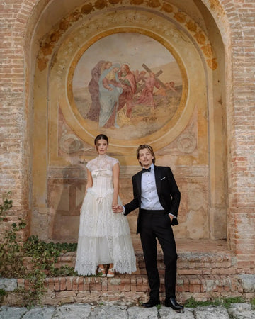 All the Details of Millie Bobby Brown's 4 Wedding Dresses