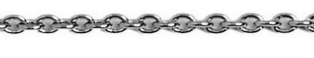 Mini Link Chain 16"-18" - Oxidized