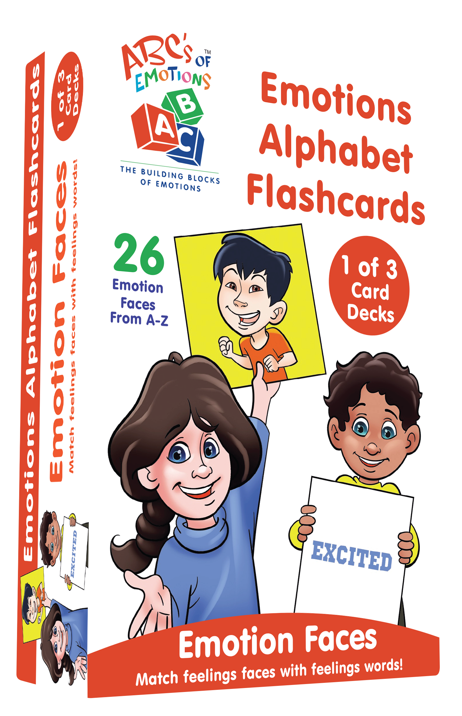 Emotion Faces Flashcards