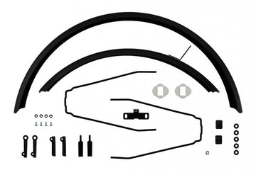 Winora Schutzblech-Set RADIUS, schwarz, inkl. Streben & Schrauben, passend für Winora RADIUS E-Bikes