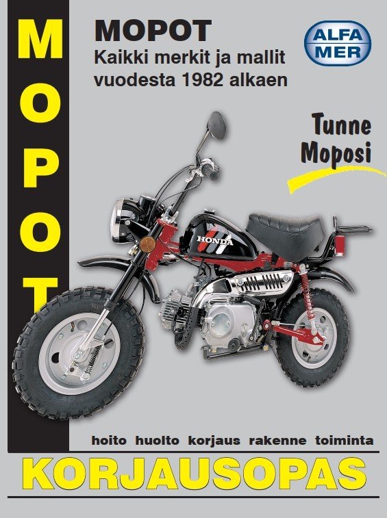 Mopot korjausopas 1982-2006 suomeksi - Alfamer