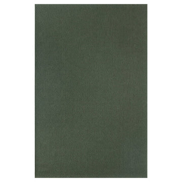 MORUM rug flatwoven, in/outdoor, dark green, 230x160 cm
