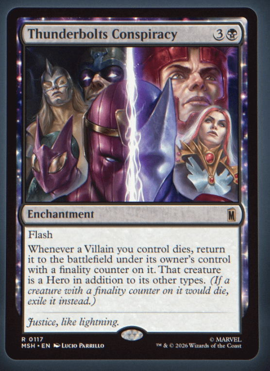 MSH] Thunderbolts Conspiracy (WeeklyMTG) : r/magicTCG