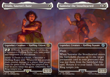 MTG LotR card pairs that assemble an image together : r/lotr