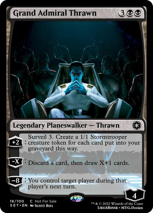 My brother and I made Star Wars commander decks for each to and are trying to fine-tune them together. Looking for opinions and suggestions for some of the harder spells to judge!