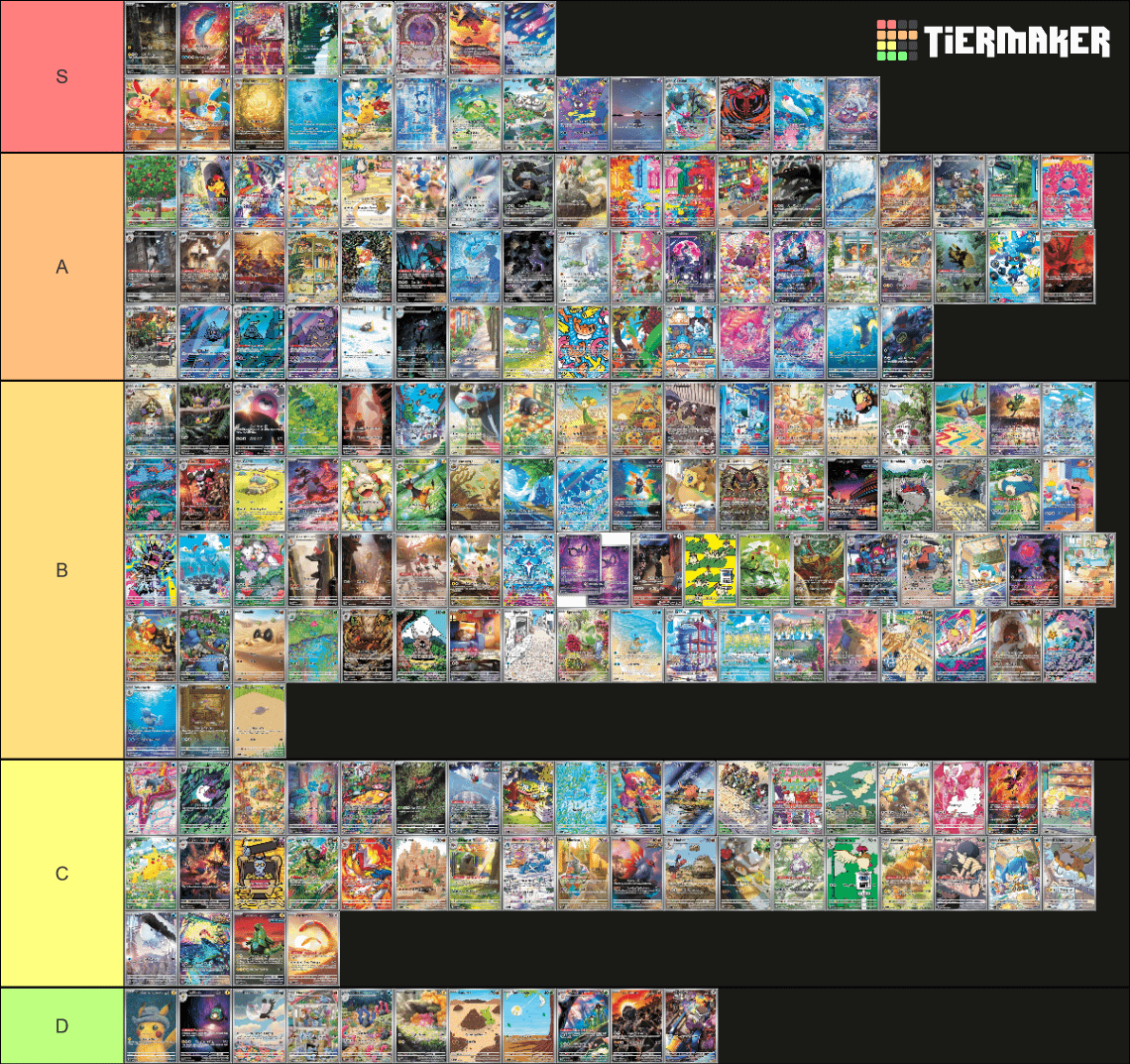 My Pokemon Illustration Rare Tier list : r/PokemonTCG