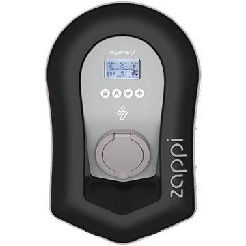 MyEnergi Zappi V2.1 Smart EV Charger (inc anti-tamper switch) - 7kW 1ph Untethered Black