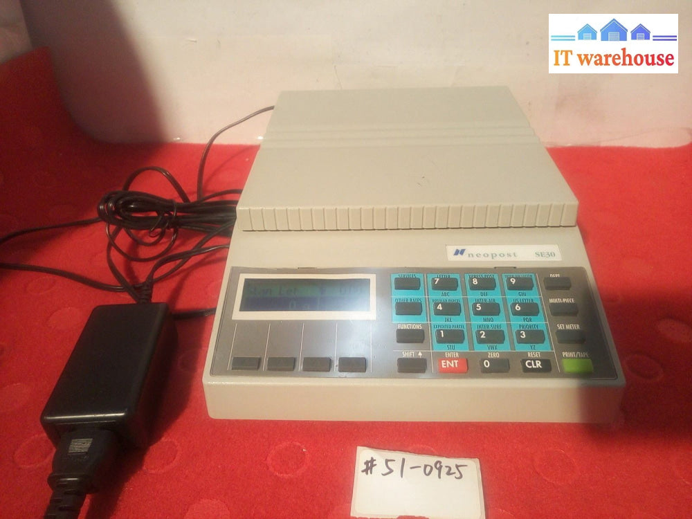 - Neopost SE30  Postal Weigh Scale