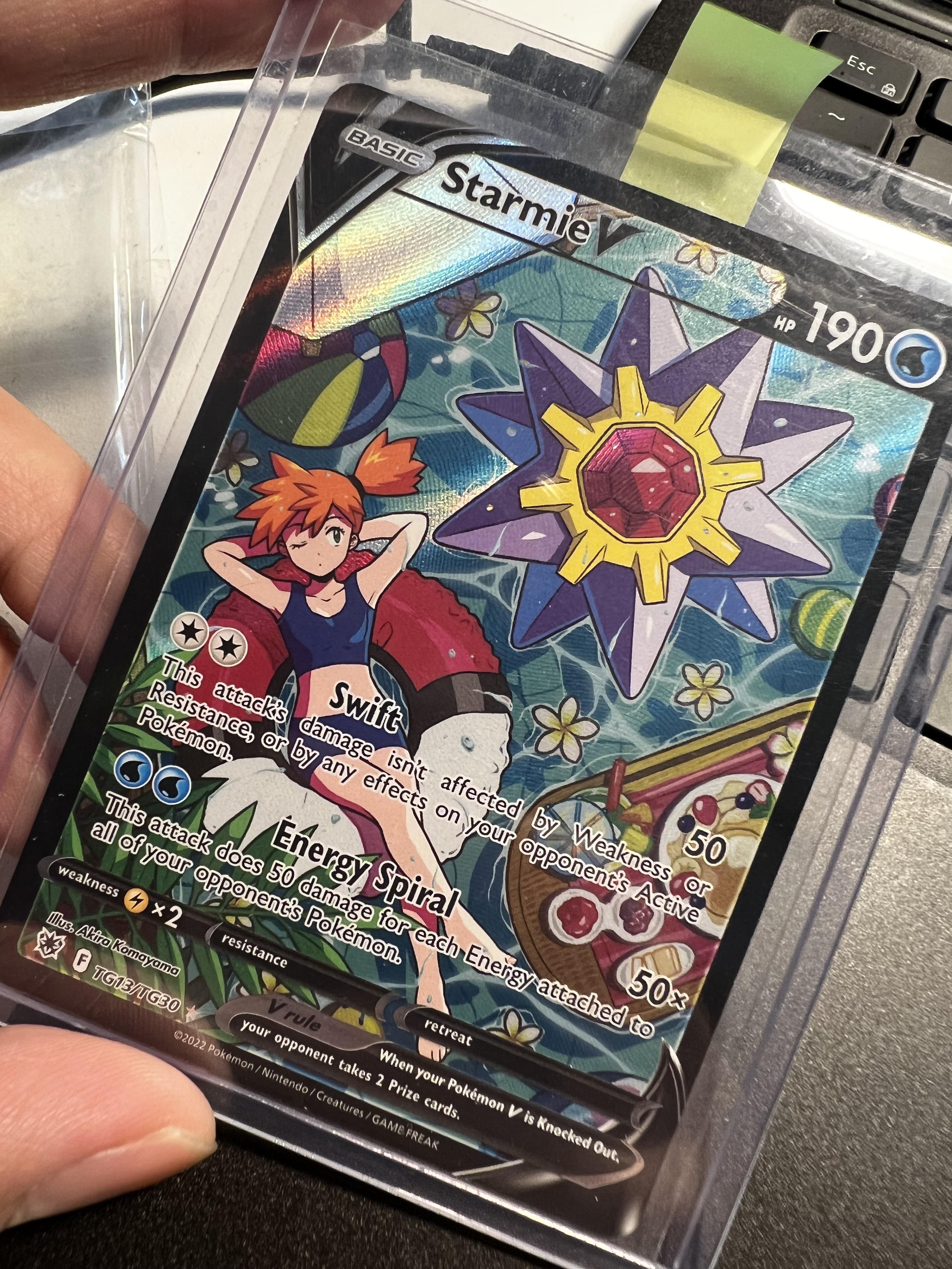 Do you guys think this will appreciate in the long term? I think it's an  iconic Trainer Gallery Card because it's Misty ✨ : r/PokeInvesting
