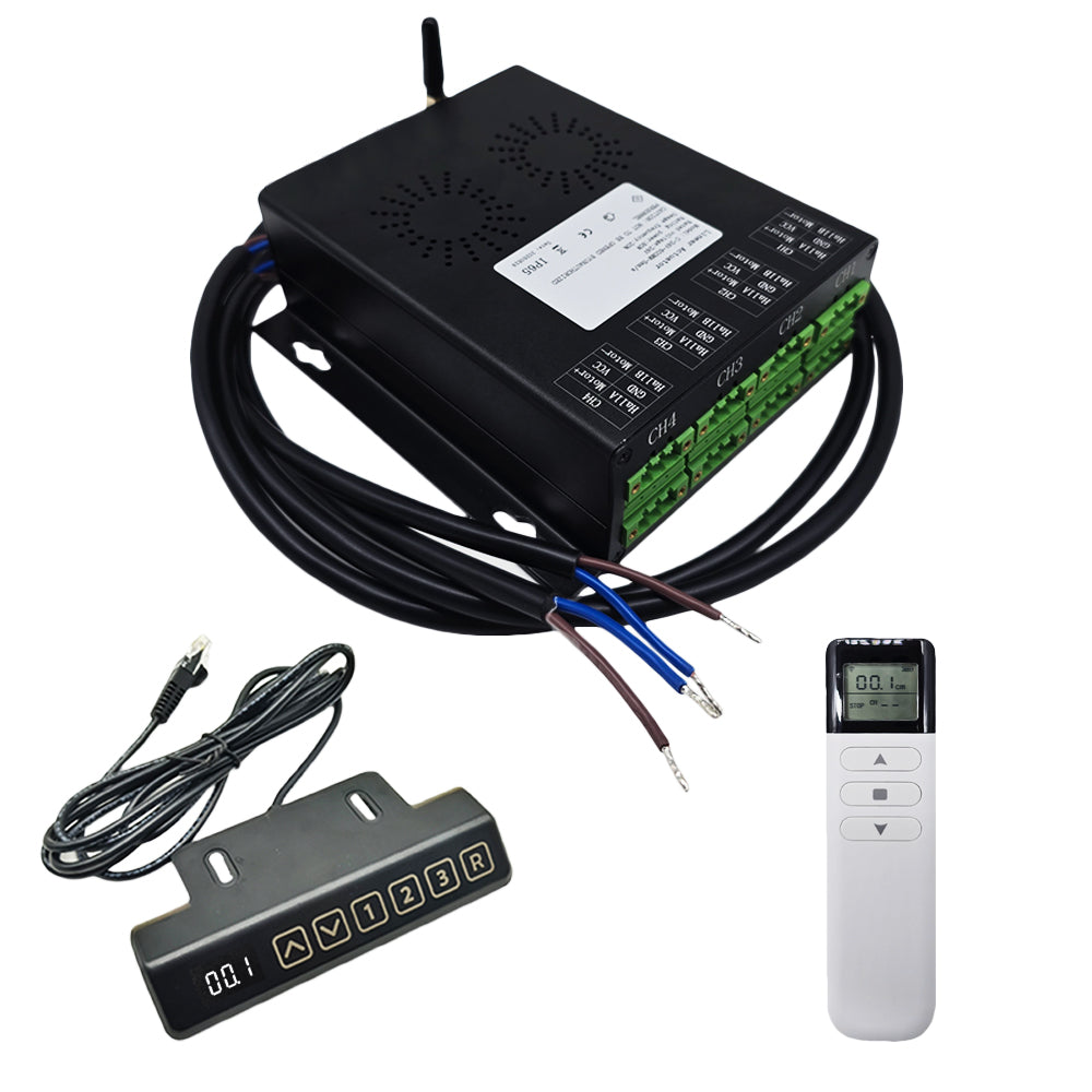 One-Control-Four Heavy Duty Linear Actuator Synchronization Controller