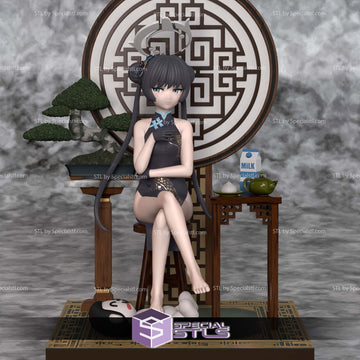Blue Archive Kisaki Chinese Dress Digital STL Files