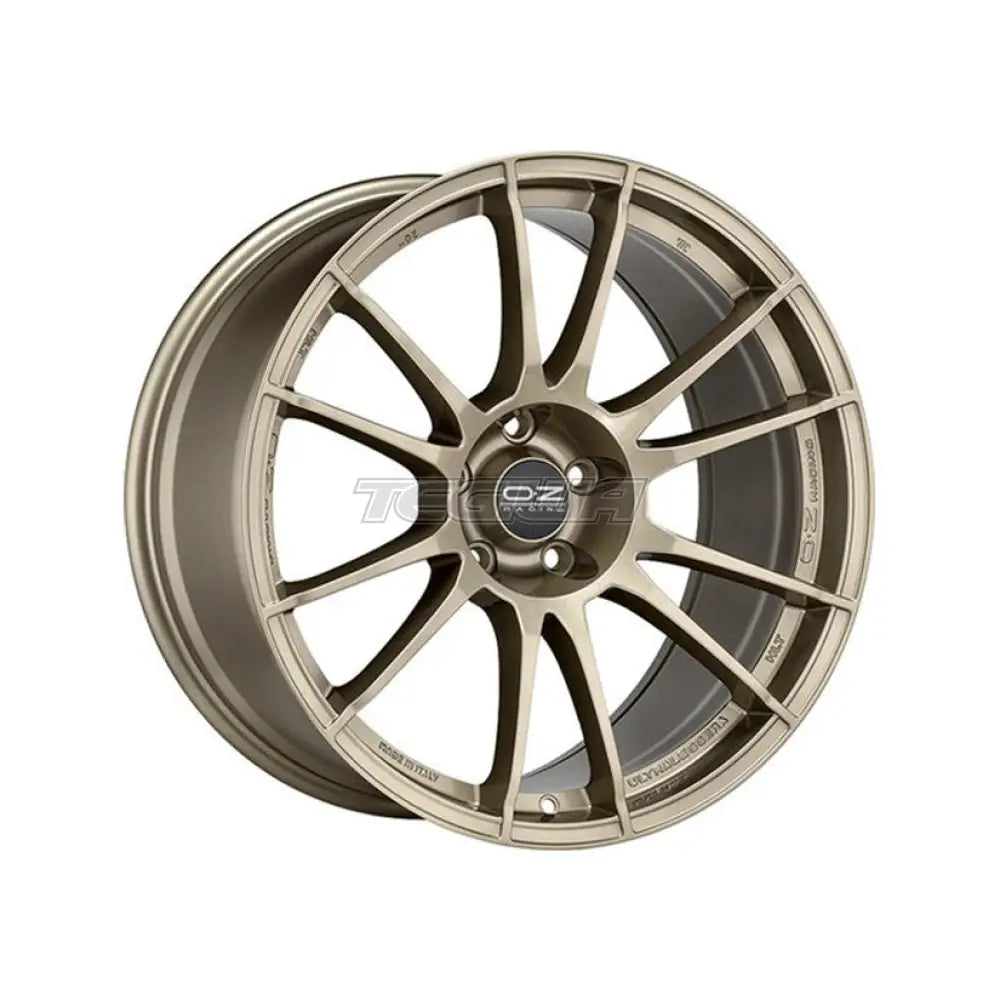 OZ I-Tech Ultraleggera HLT Alloy Wheel 19x10 ET40 5x130 White Gold 71.5mm CB - Porsche/VAG