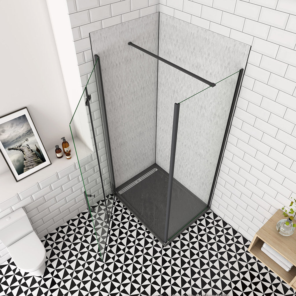 ozean 120x90 Falttür Seitenwand HPKB12 85 P9BF13B cm badezimmer ideen