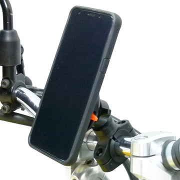 Motorcycle Handlebar Mount & TiGRA FITCLIC Neo Lite Case for Samsung Galaxy S9 (sku 48261) - BuyBits Ltd UK