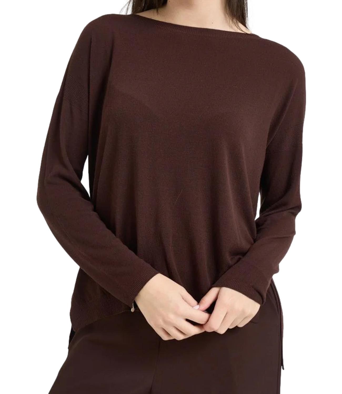 Kontatto Maglia Barca Cioccolato Donna
