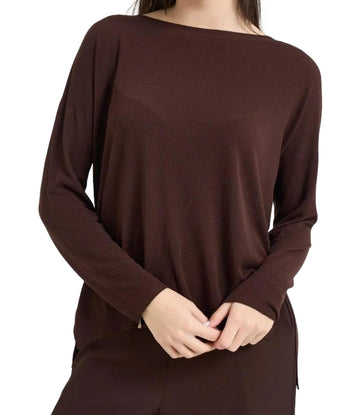 Kontatto Maglia Barca Cioccolato Donna