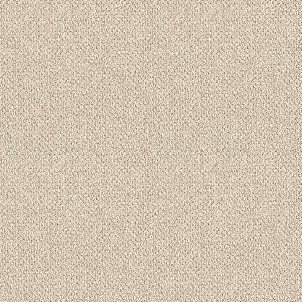 Lifeproof Lightbourne - Pearl - Beige 39.3 oz. Nylon Loop Installed Carpet