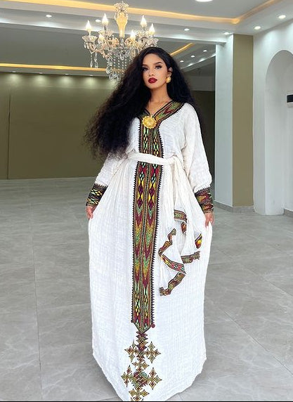 Beautiful Ethiopian Traditional  Dress