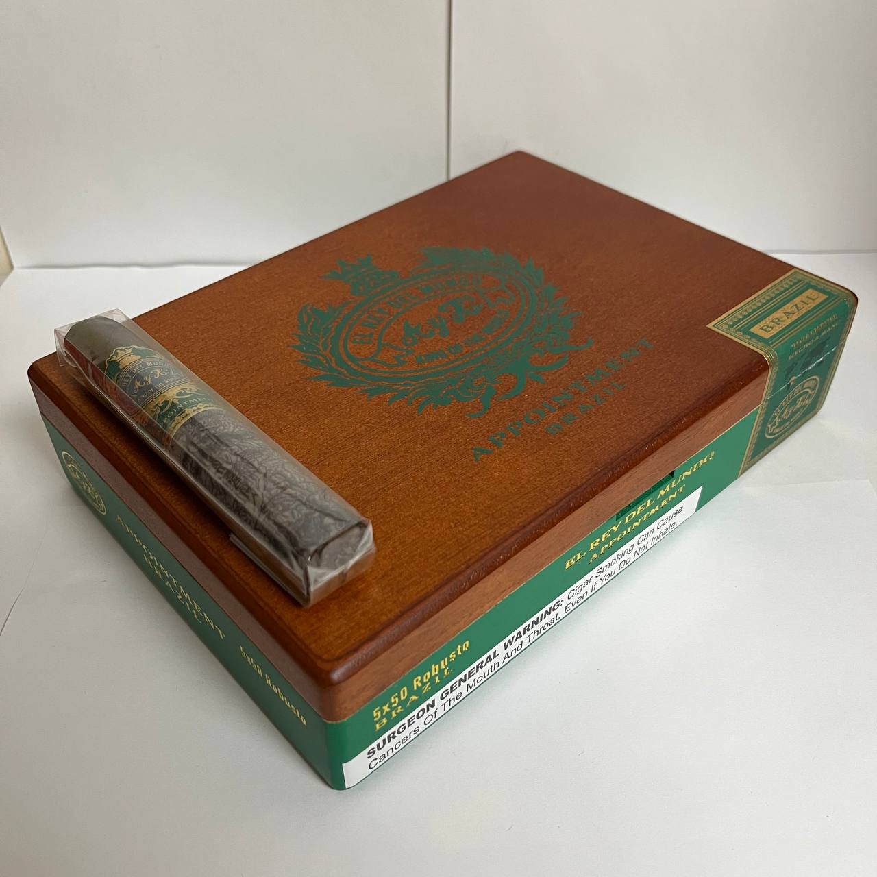 El Rey Del Mundo Appointment Brazil Robusto