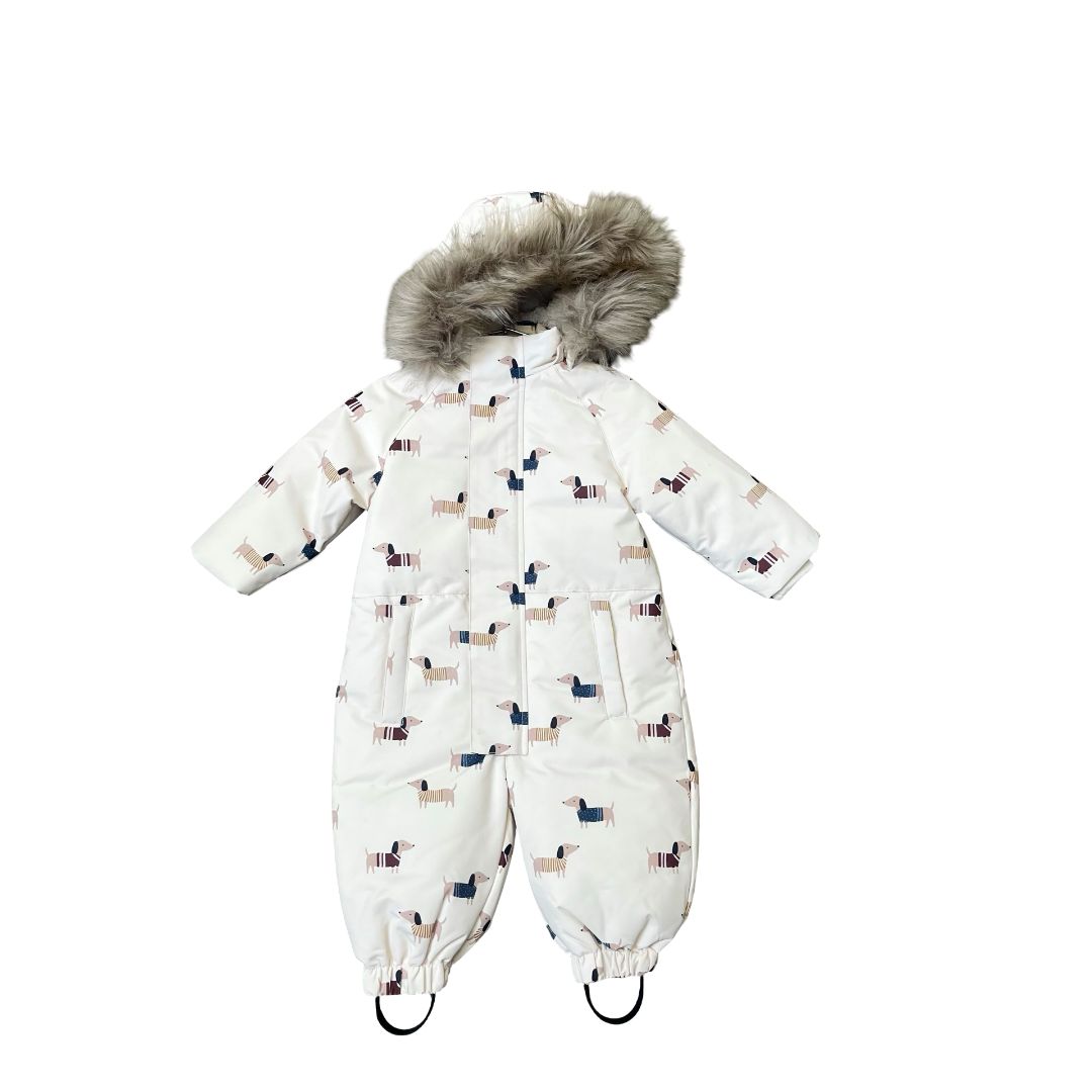 Rylee + Cru sample snowsuit, 6-12 months