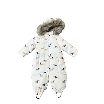 Rylee + Cru sample snowsuit, 6-12 months