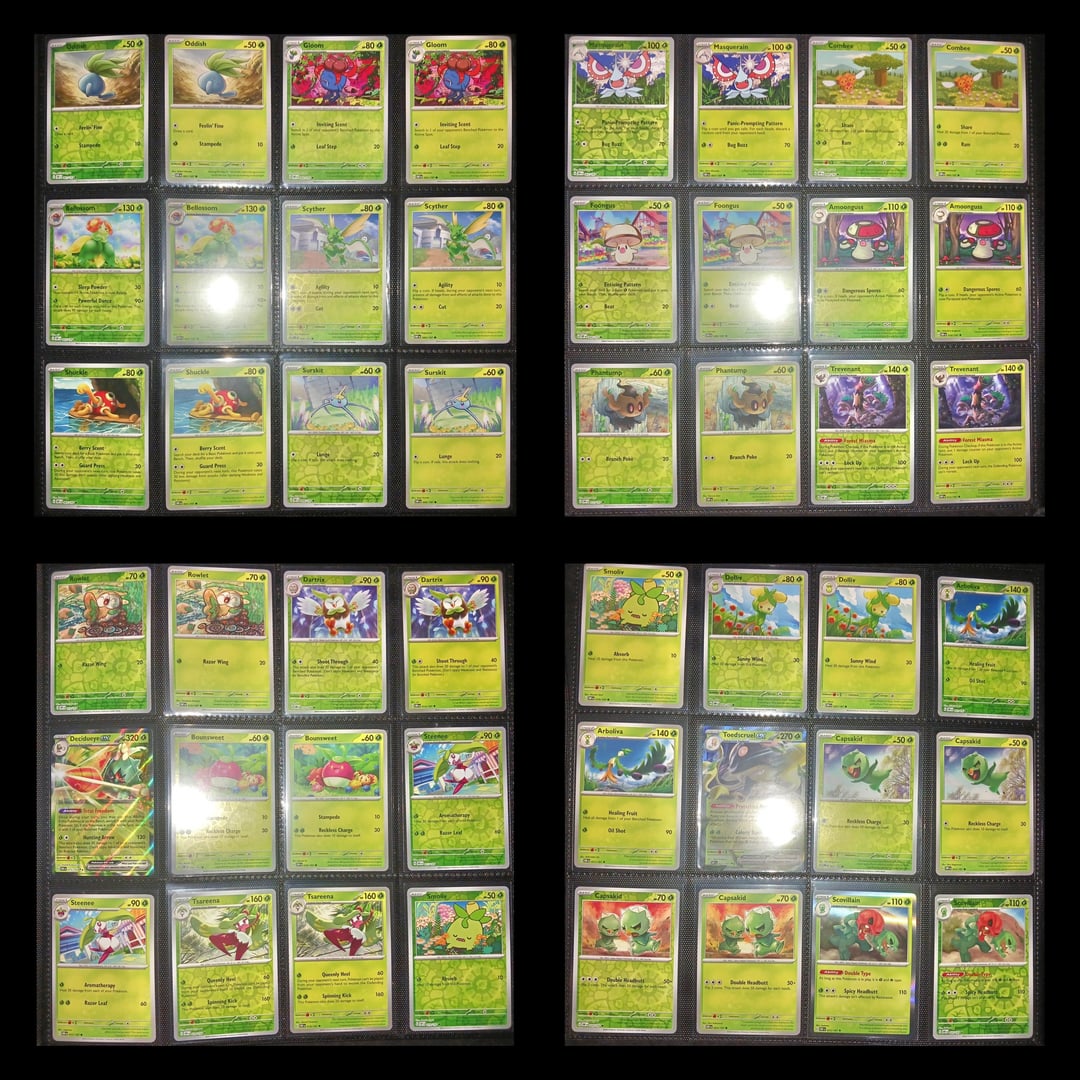 Pokémon master set obsidian flames visual guide/checklist. All non holos,  reverse holos, holos, full arts, alt arts, promos and stamped cards. Hope  it helps collectors. : r/PokemonTCG