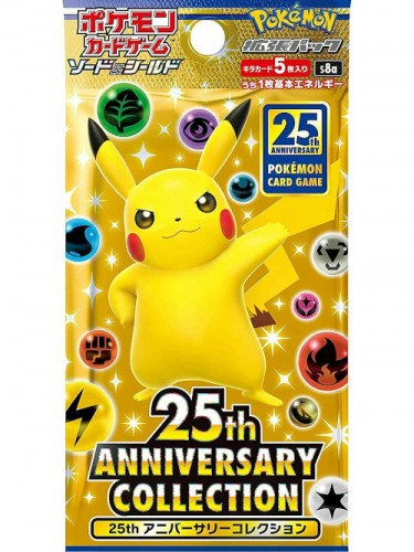 Pokemon Cards s8a 25th Anniversary Collection Pack1