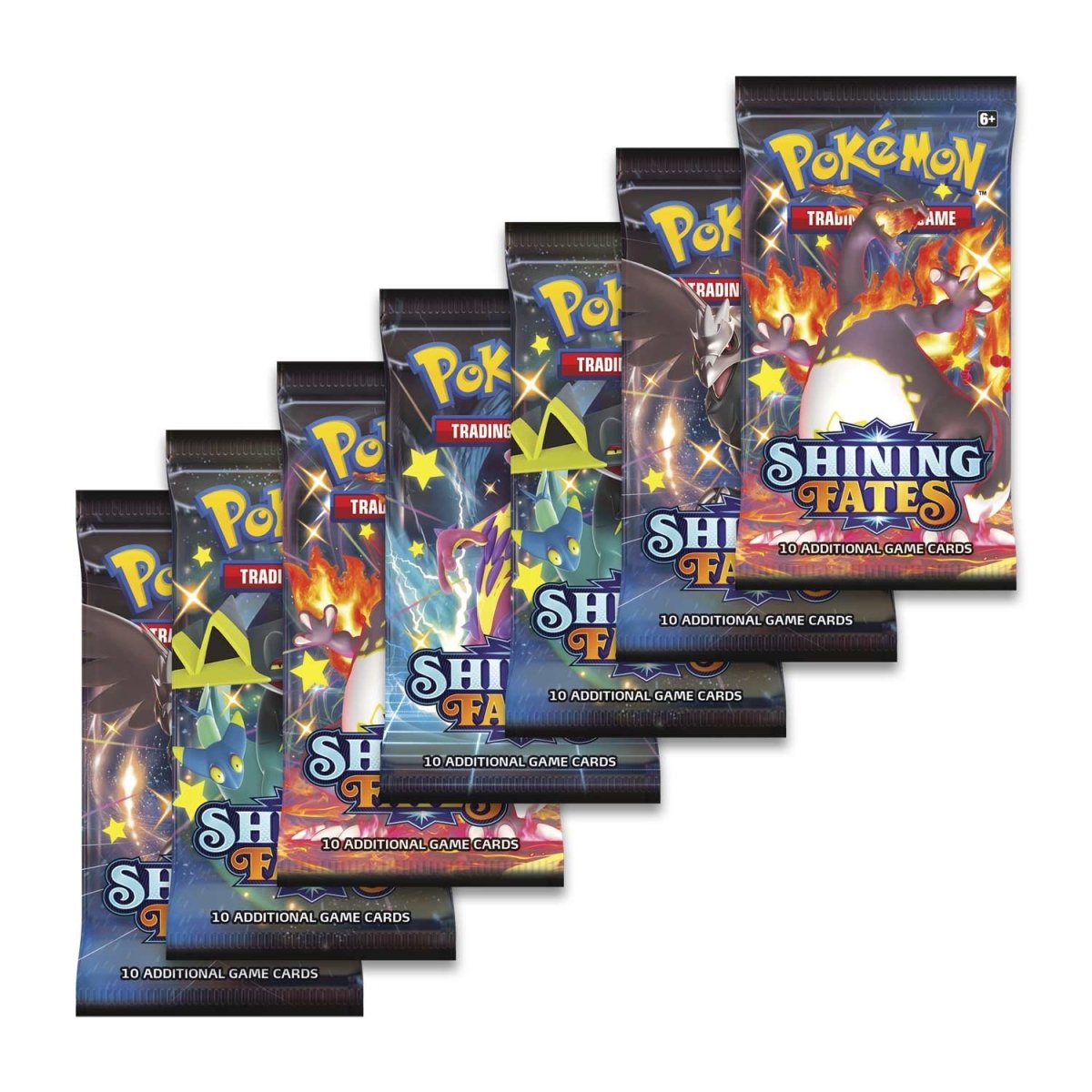 Pokémon Shining Fates Booster Pack Bundle (36 Loose Packs)