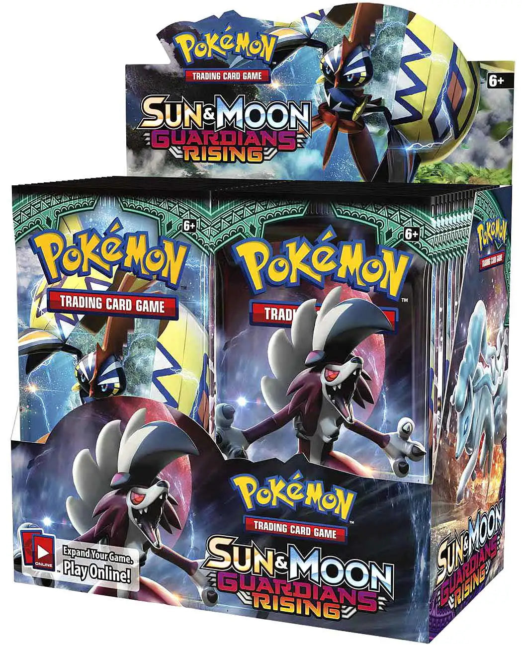 Pokemon Sun Moon Guardians Rising Booster Box 36 Packs Pokemon USA