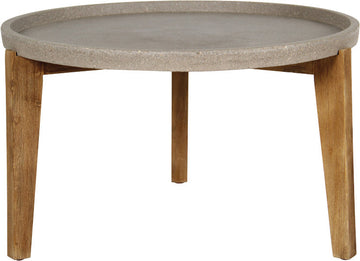 Medium Table with Wood Legs