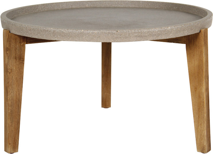 Medium Table with Wood Legs