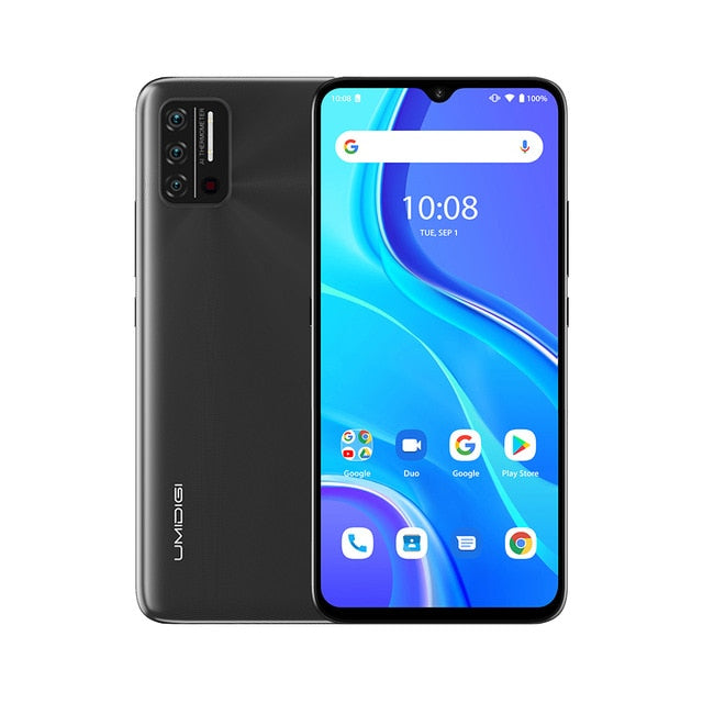 UMIDIGI A7S Global Version 6.53" 20:9 Large Full Screen 32GB Triple Camera Cellphone Infrared Temperature Sensor Type C