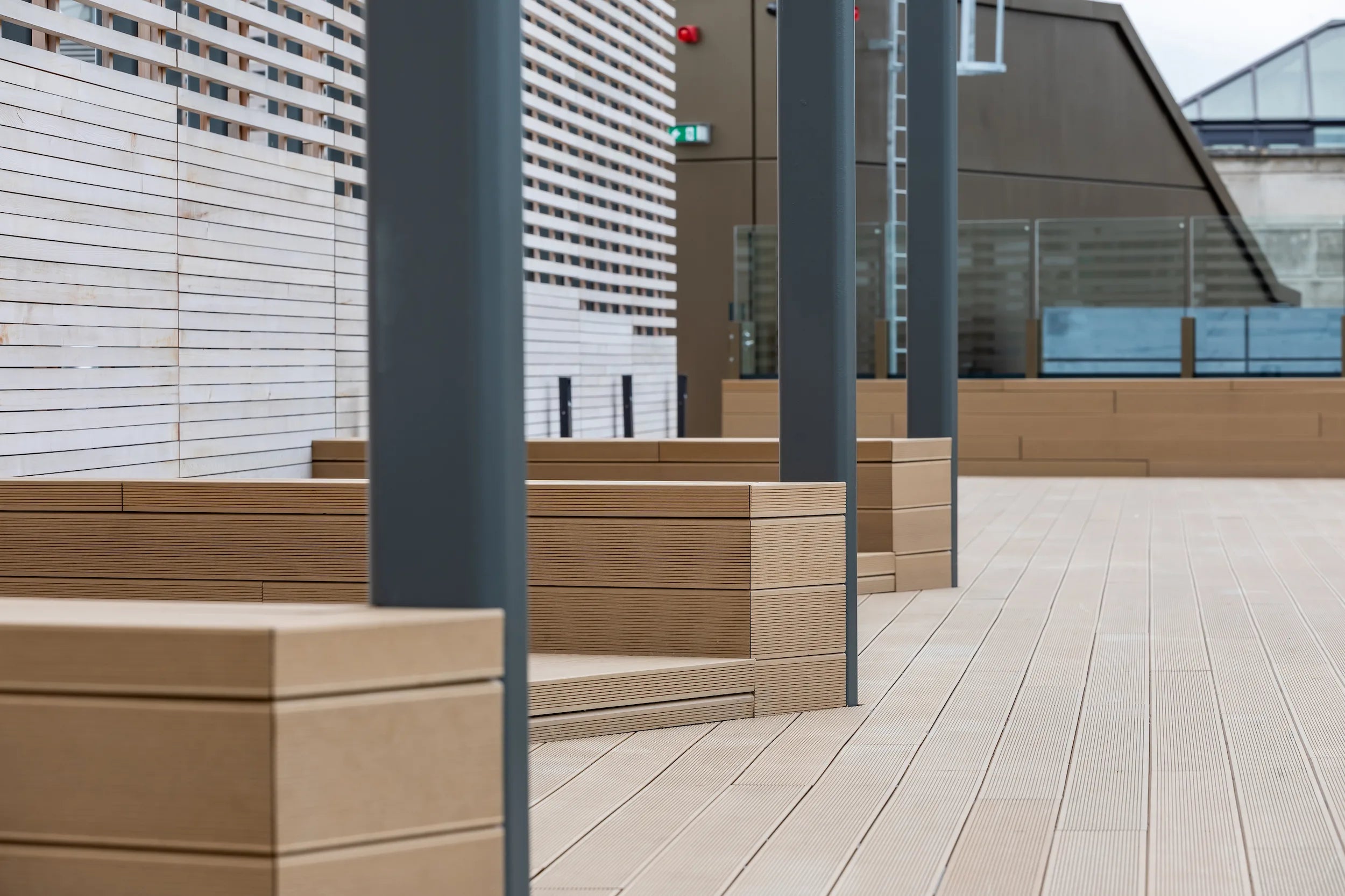 Terrassegulv i Kompositt, Earth Rillet 926