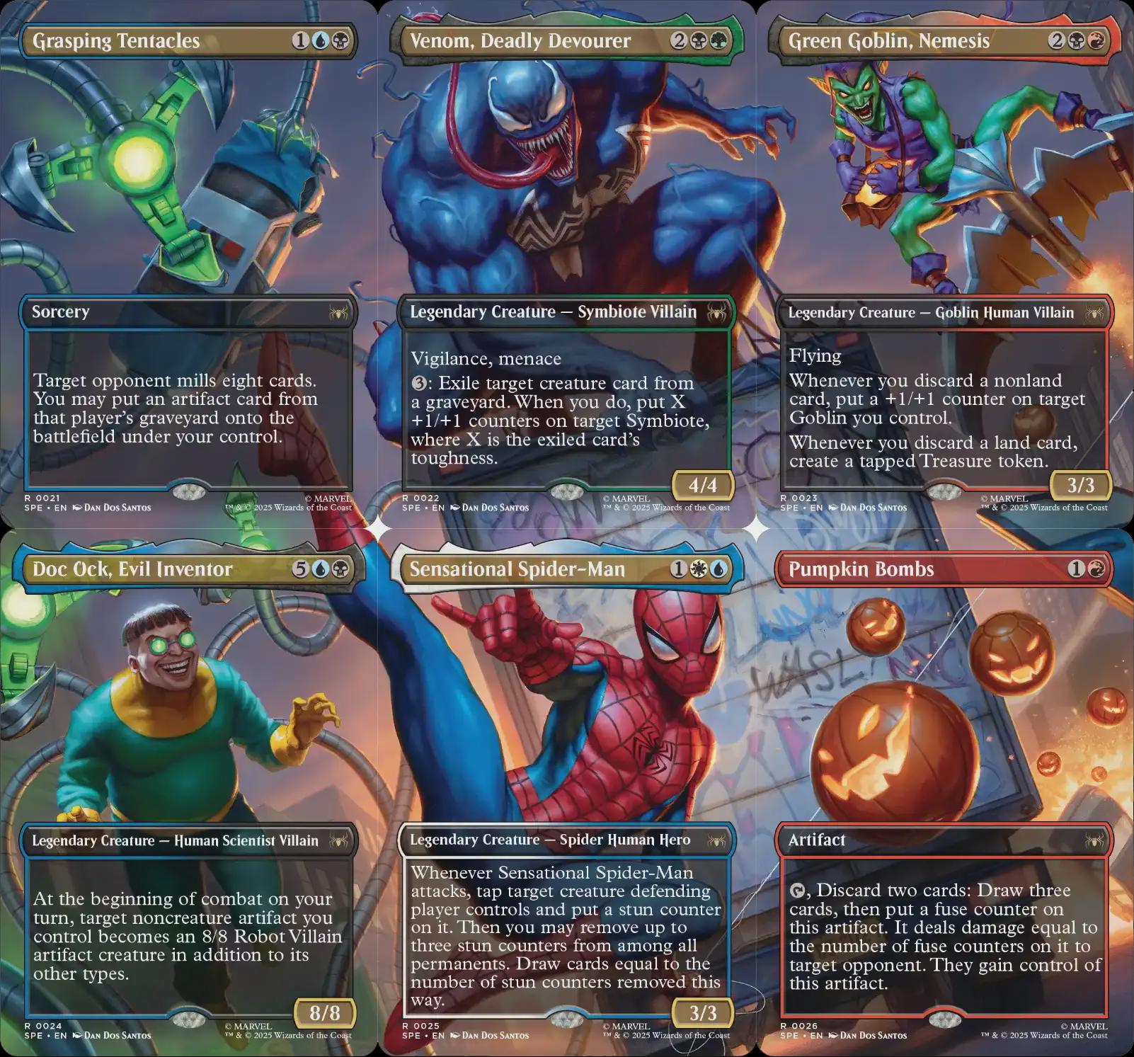 First Look at Spider-Man's Magic: The Gathering Crossover Revealed : r/Marvel