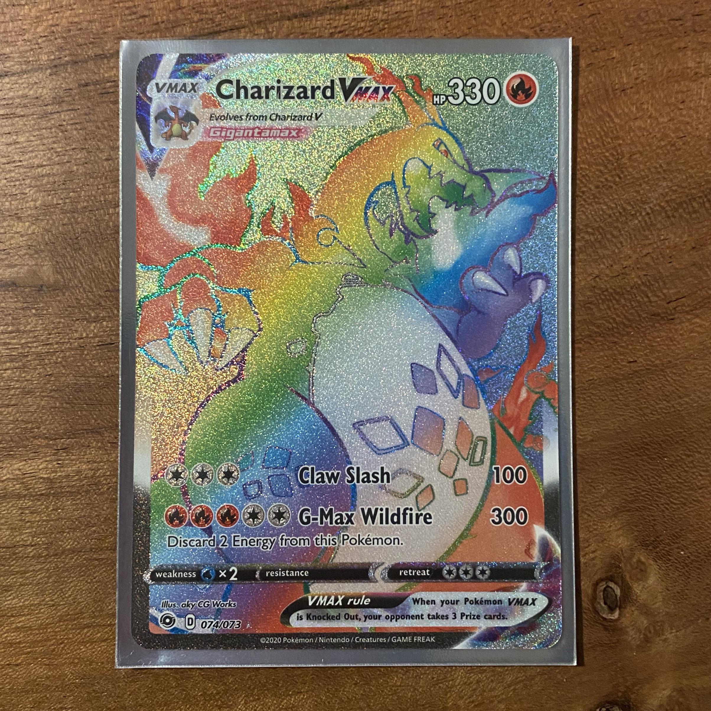 Charizard VMAX Rainbow should I hold onto it? I can't seem to get a good price. : r/PokeInvesting