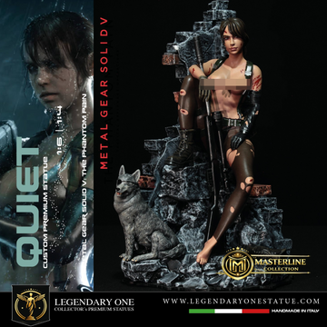 Quiet Collectible Statue - Metal Gear Solid V Figure - Real Game Color - 1:6 / 1:4 Scale