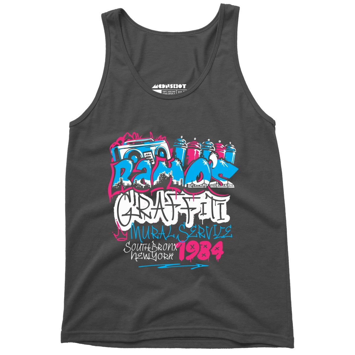 Ramo's Graffiti & Mural Service - Unisex Tank Top - Asphalt