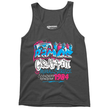 Ramo's Graffiti & Mural Service - Unisex Tank Top - Asphalt