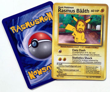 How I made some Pokémon Business Cards