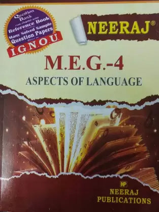 NEERAJ MEG-4 Aspects Of Language - Retail Maharaj