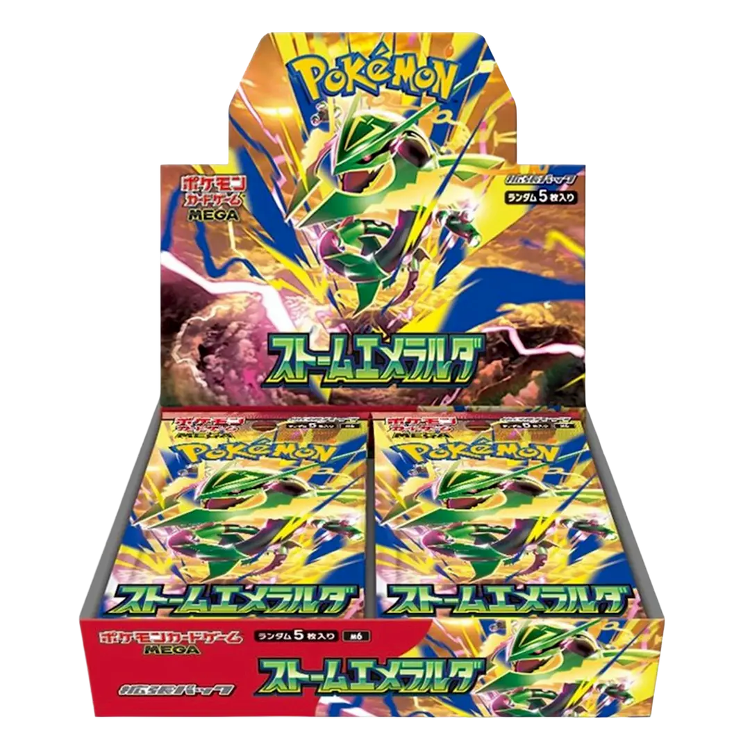 Pokémon TCG Storm Emerald M6 Booster Box [JP] Pre Order!! Verzending 07-08-2026